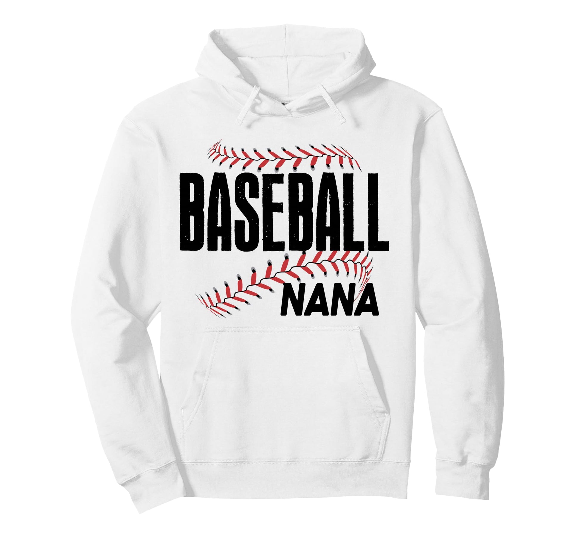 Baseball Nana Nona Family Grandma Hoodie - Streetwear Style for Adults - T-Shirt, Sweatshirt, Hoodie