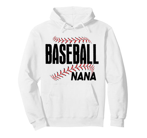 Baseball Nana Nona Family Grandma Hoodie - Streetwear Style for Adults - T-Shirt, Sweatshirt, Hoodie