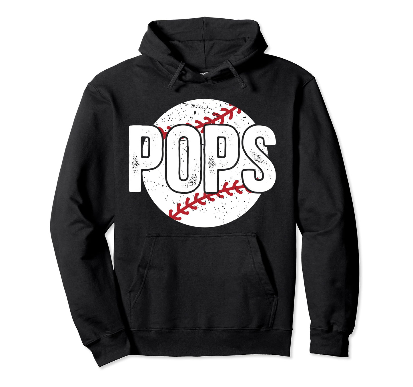 Pops Proud Baseball Pops Baseball Hoodie - Fun Novelty Design Men Women - T-Shirt, Sweatshirt, Hoodie