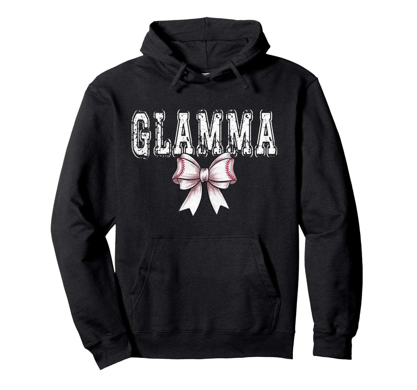 Coquette Baseball Glamma Spirit Hoodie - Fun Novelty Design Unisex - T-Shirt, Sweatshirt, Hoodie