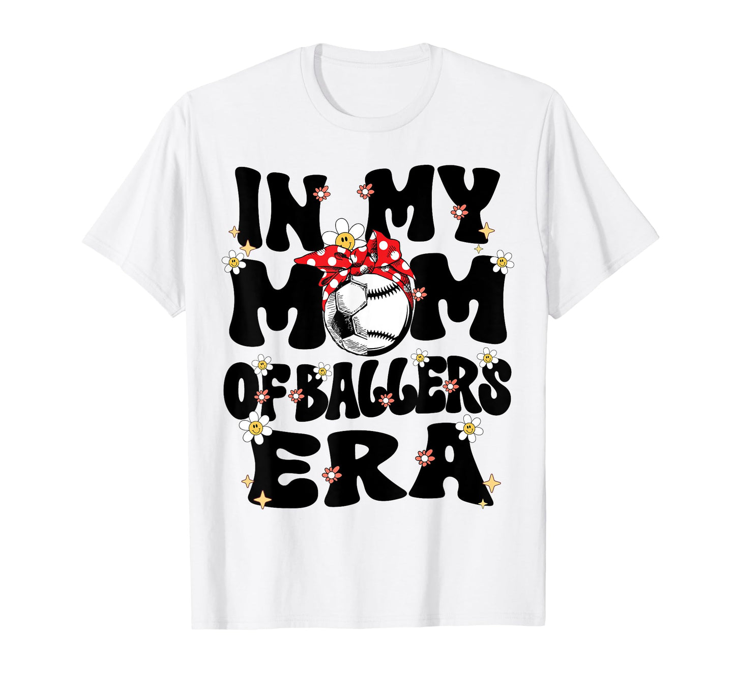 My Mom Baller Era Baseball Soccer T-Shirt - Minimalist Print for Adults - T-Shirt, Sweatshirt, Hoodie