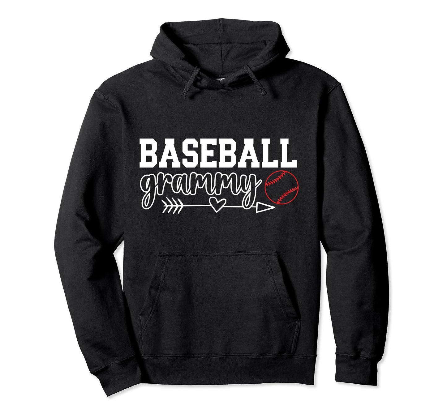 Baseball Grammy Grandma Grammy Hoodie - Casual Everyday Wear for Adults - T-Shirt, Sweatshirt, Hoodie