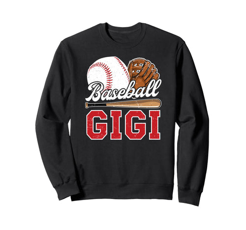 Baseball Gigi Grandma Gigi Sweatshirt - Aesthetic Graphic Men Women - T-Shirt, Sweatshirt, Hoodie