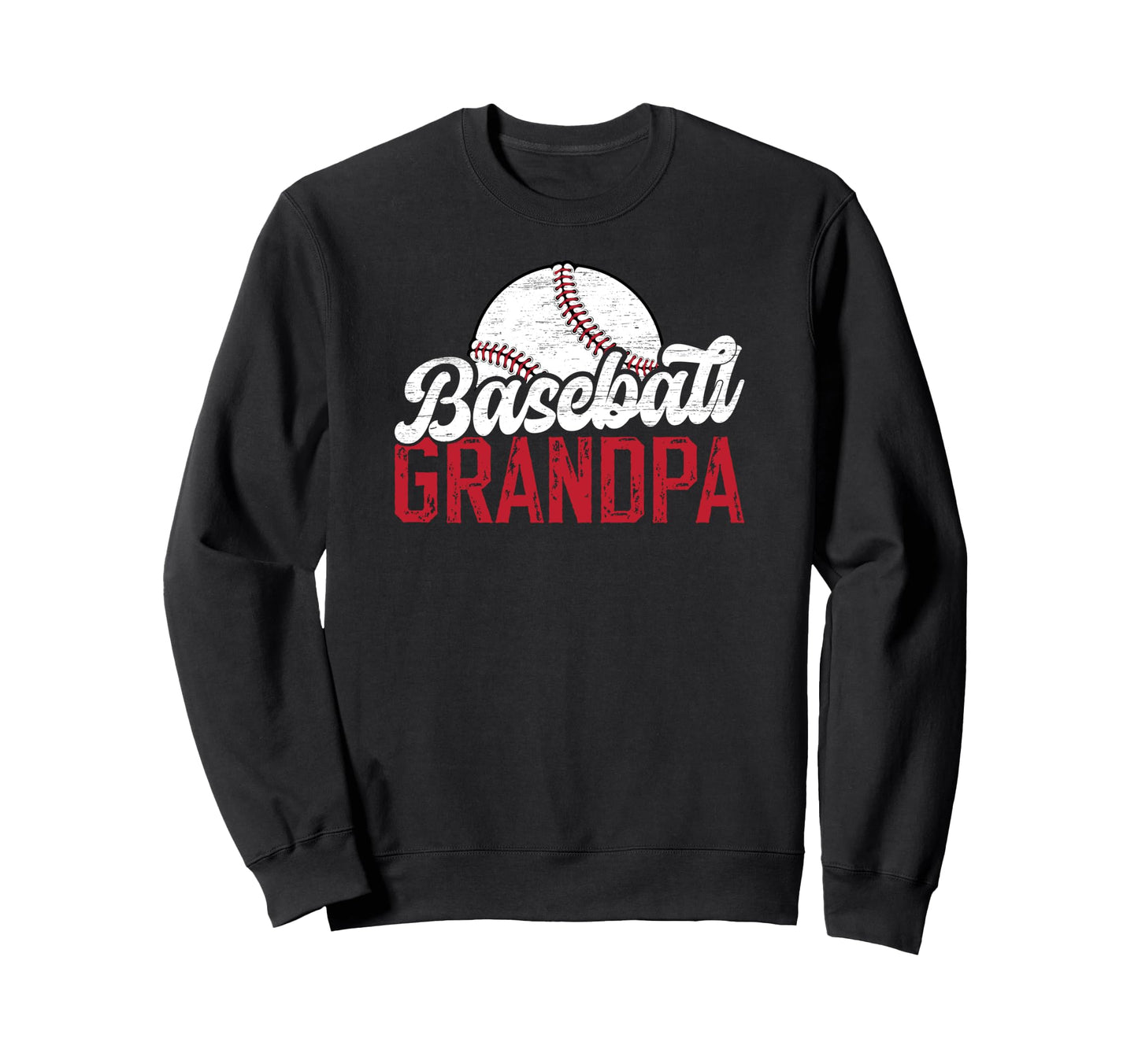 Baseball Grandpa Proud Baseball Sweatshirt - Custom Art Print Men Women - T-Shirt, Sweatshirt, Hoodie