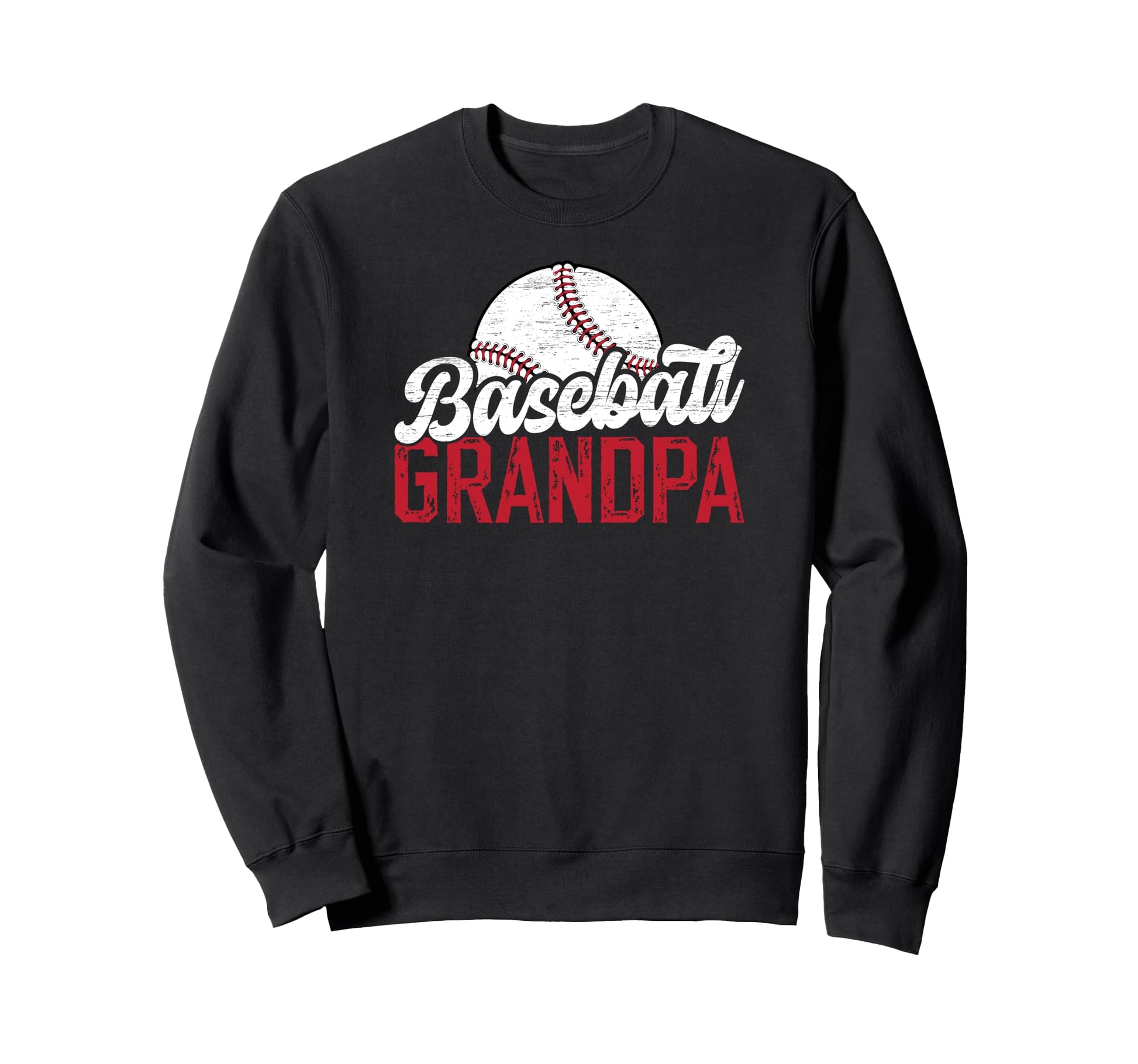 Baseball Grandpa Proud Baseball Sweatshirt - Custom Art Print Men Women - T-Shirt, Sweatshirt, Hoodie