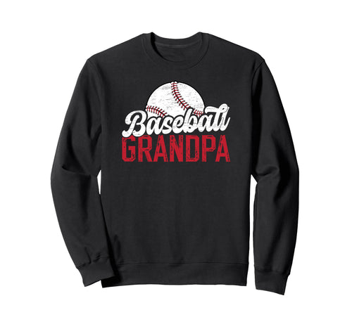 Baseball Grandpa Proud Baseball Sweatshirt - Custom Art Print Men Women - T-Shirt, Sweatshirt, Hoodie