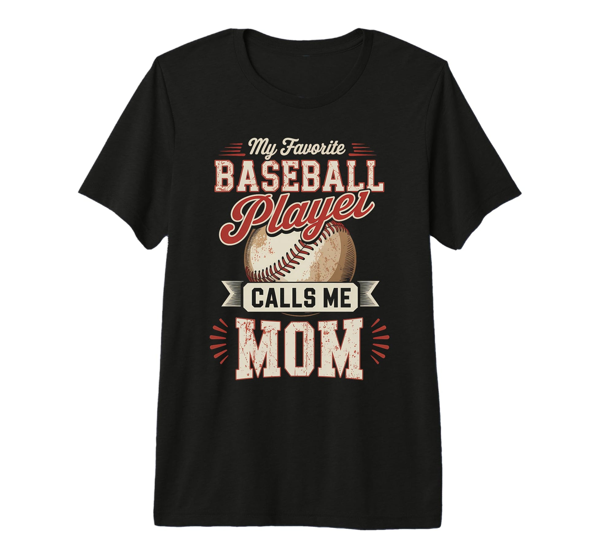 My Favorite Baseball Player Calls T-Shirt - Aesthetic Graphic for Adults - T-Shirt, Sweatshirt, Hoodie