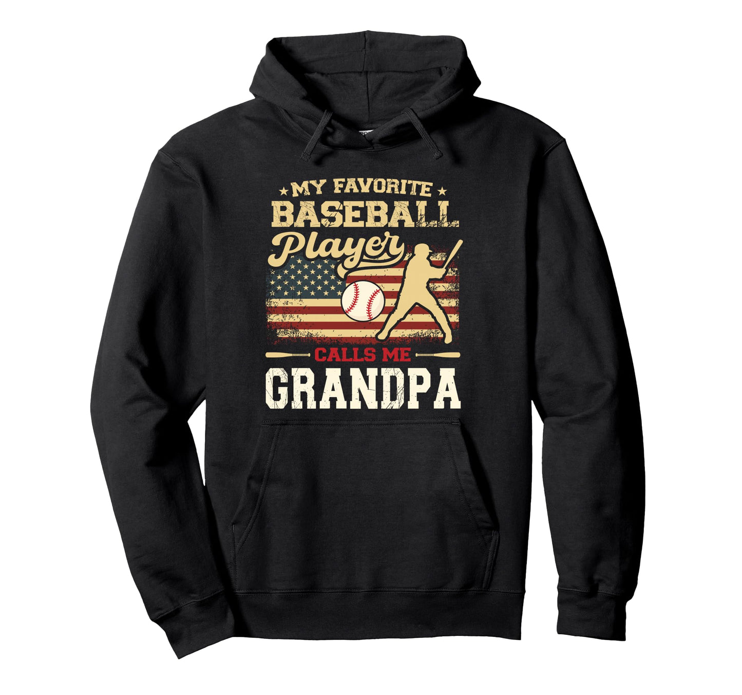 My Favorite Baseball Player Calls Me Hoodie - Minimalist Print for Adults - T-Shirt, Sweatshirt, Hoodie