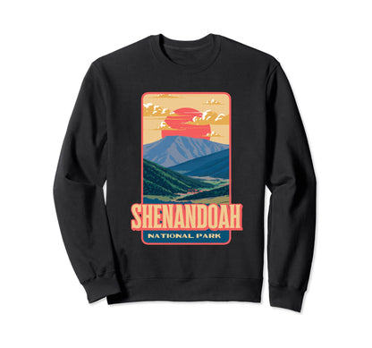Shenandoah National Park Virginia Sweatshirt - Unique Graphic for Adults - T-Shirt, Sweatshirt, Hoodie