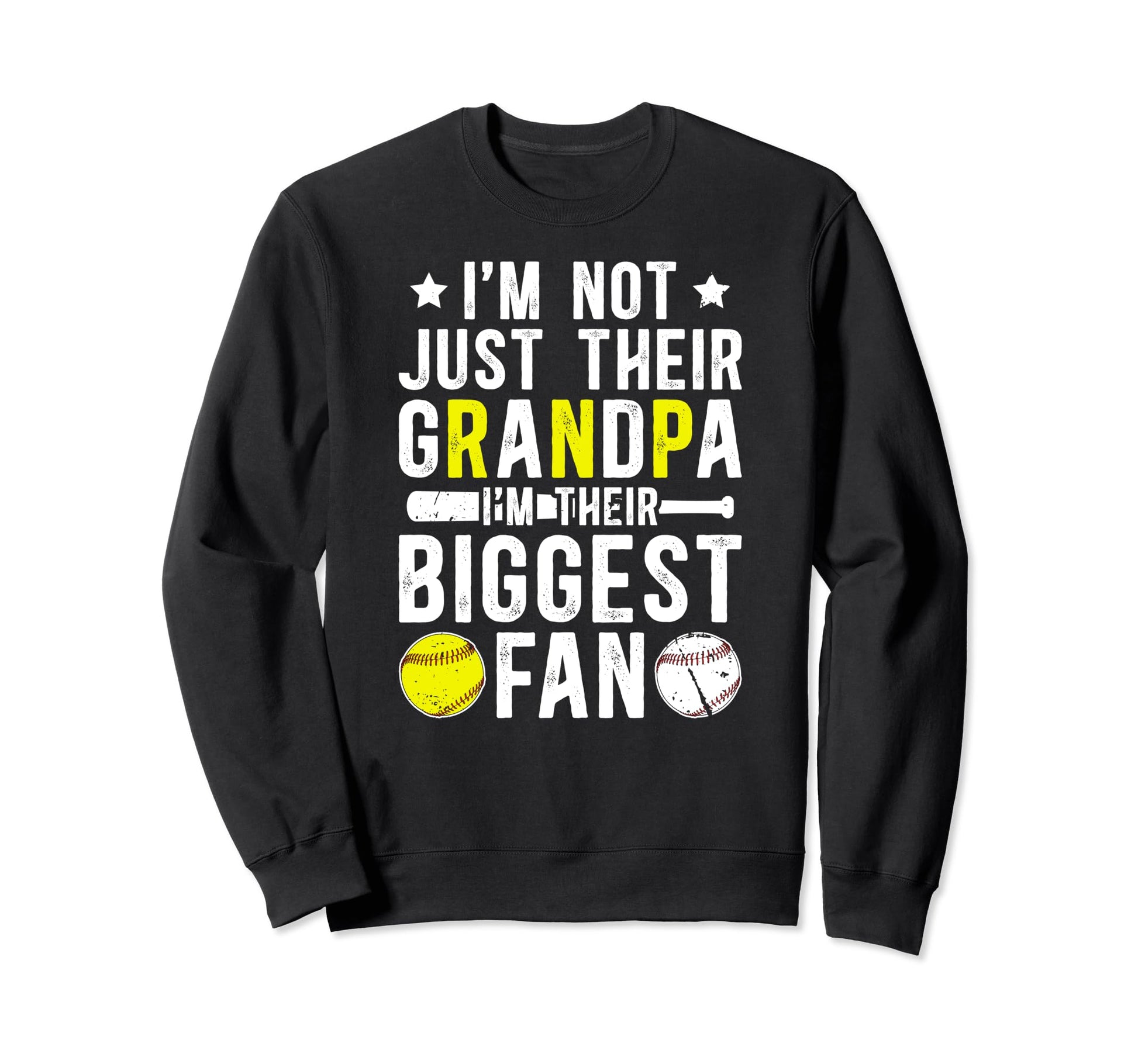 Their Biggest Fan Baseball Sweatshirt - Novelty Apparel for Adults - T-Shirt, Sweatshirt, Hoodie