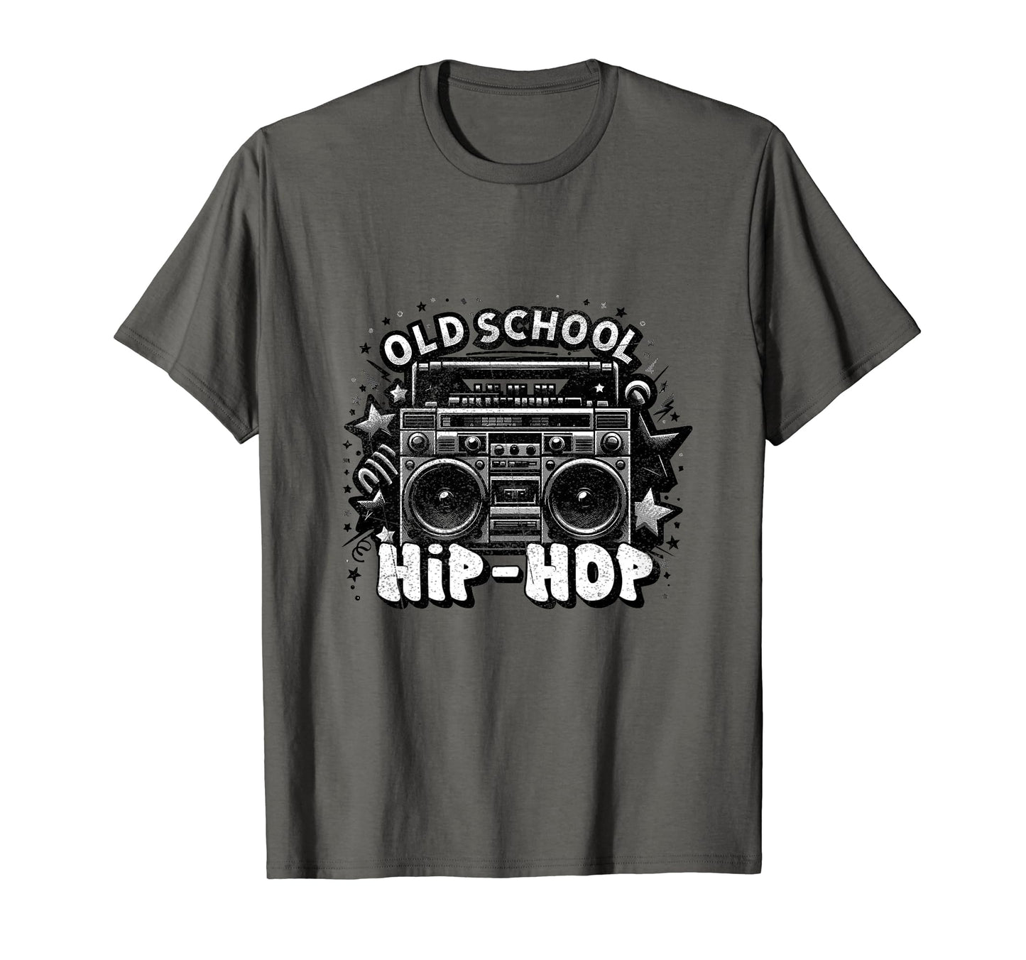 Old School Hip Hop Fan 80S 90S Hip T-Shirt - Novelty Apparel for Adults - T-Shirt, Sweatshirt, Hoodie