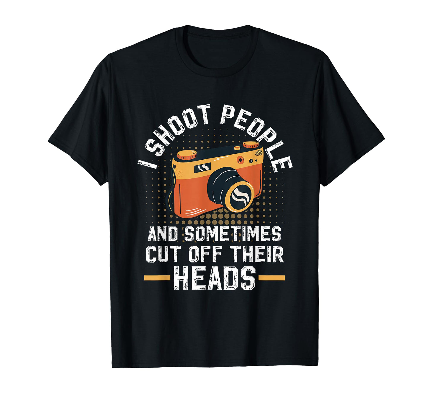 Photo Camera Photographer Flash People T-Shirt - Trendy Graphic for Adults - T-Shirt, Sweatshirt, Hoodie