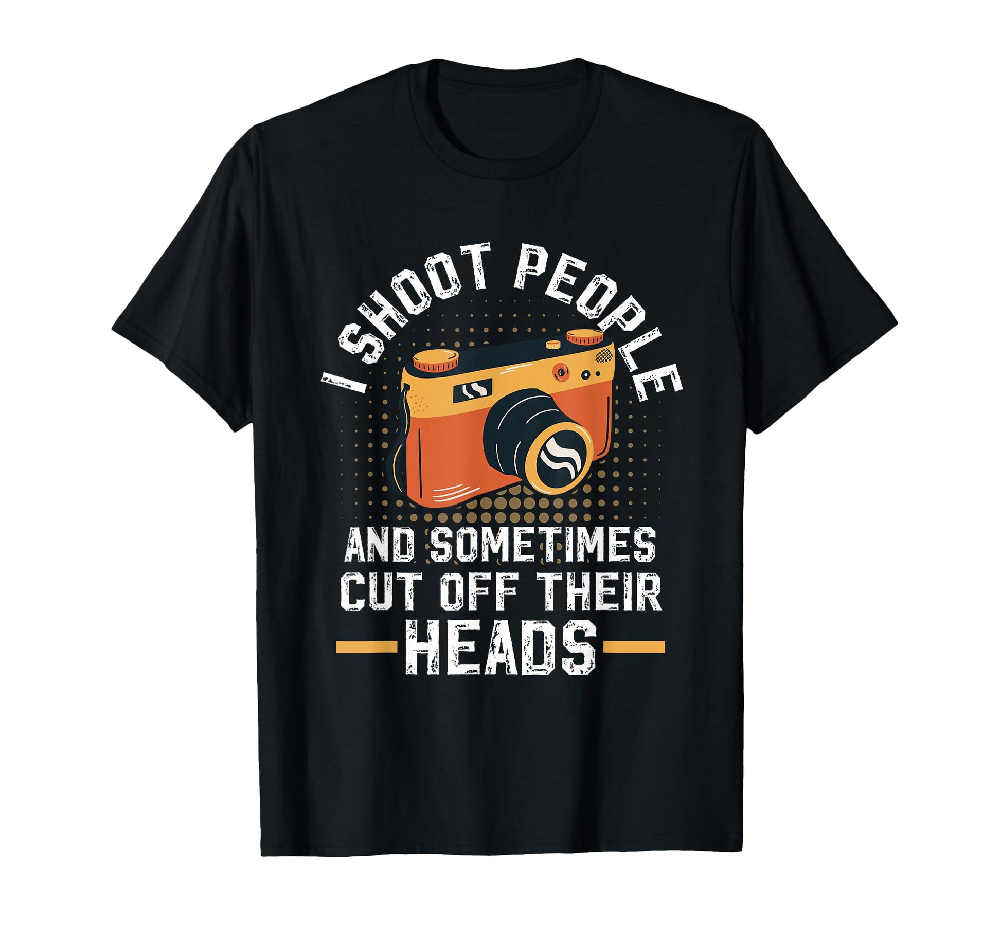 Photo Camera Photographer Flash People T-Shirt - Trendy Graphic for Adults - T-Shirt, Sweatshirt, Hoodie