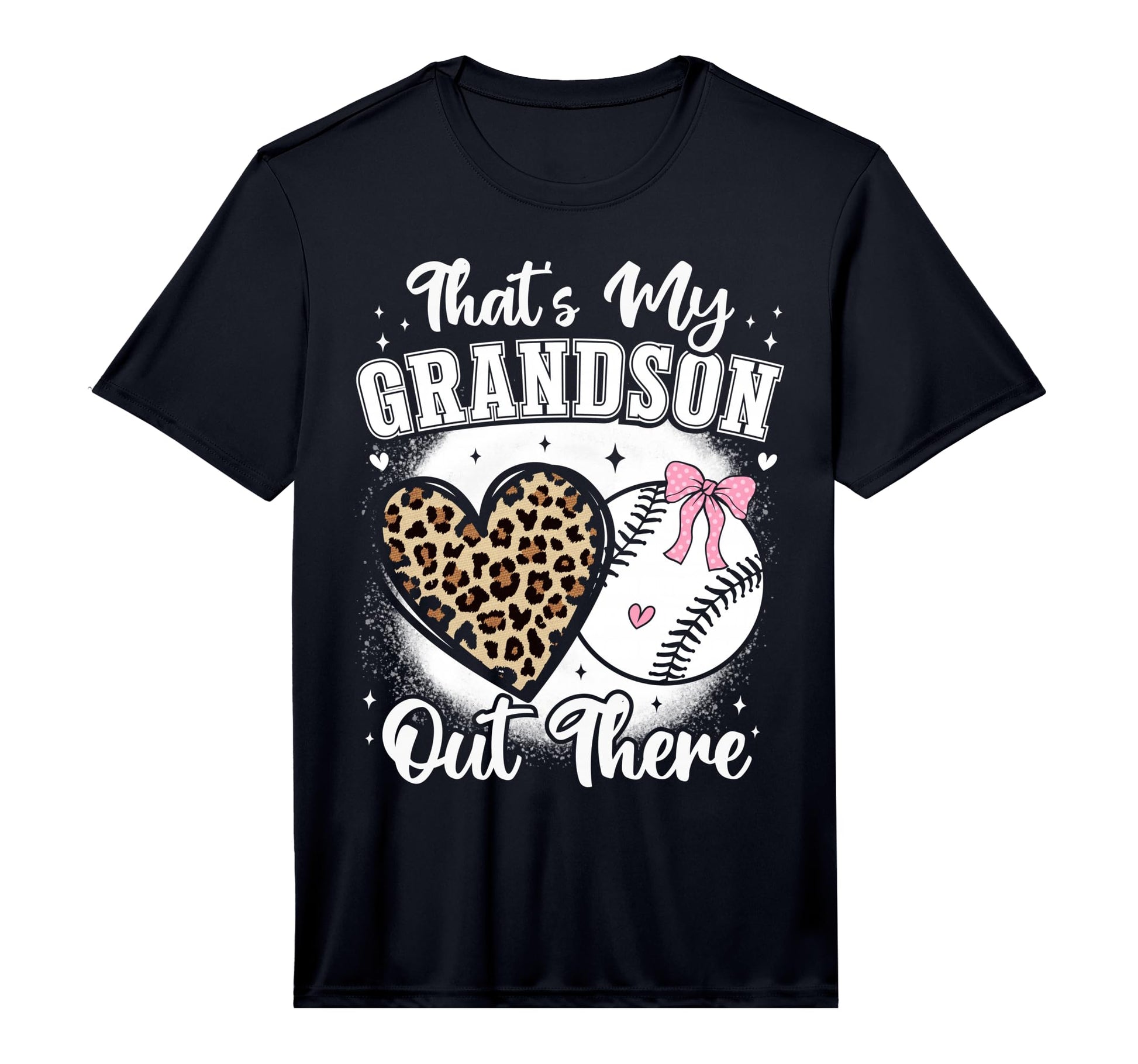 Baseball Grandma Thats My Grandson Nana T-Shirt - Graphic Print Unisex - T-Shirt, Sweatshirt, Hoodie