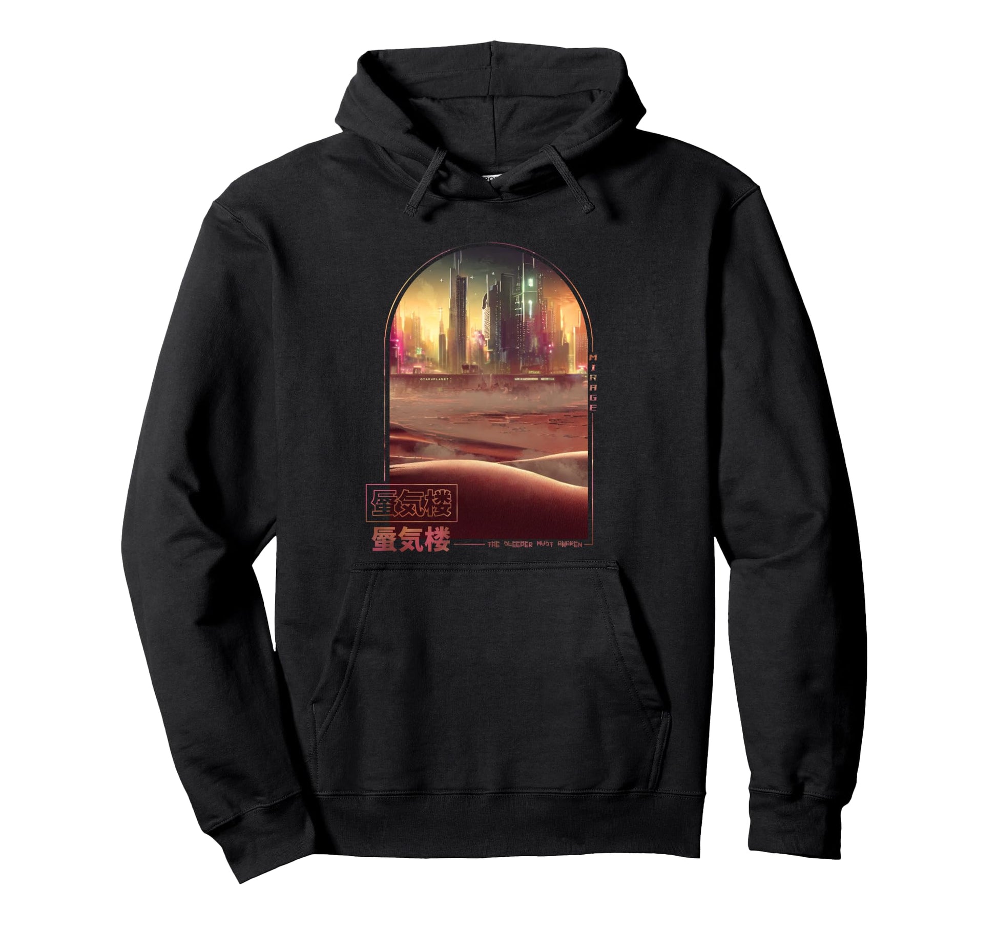 Cyberpunk Futurism Aesthetic Japan Hoodie - Minimalist Print Unisex - T-Shirt, Sweatshirt, Hoodie