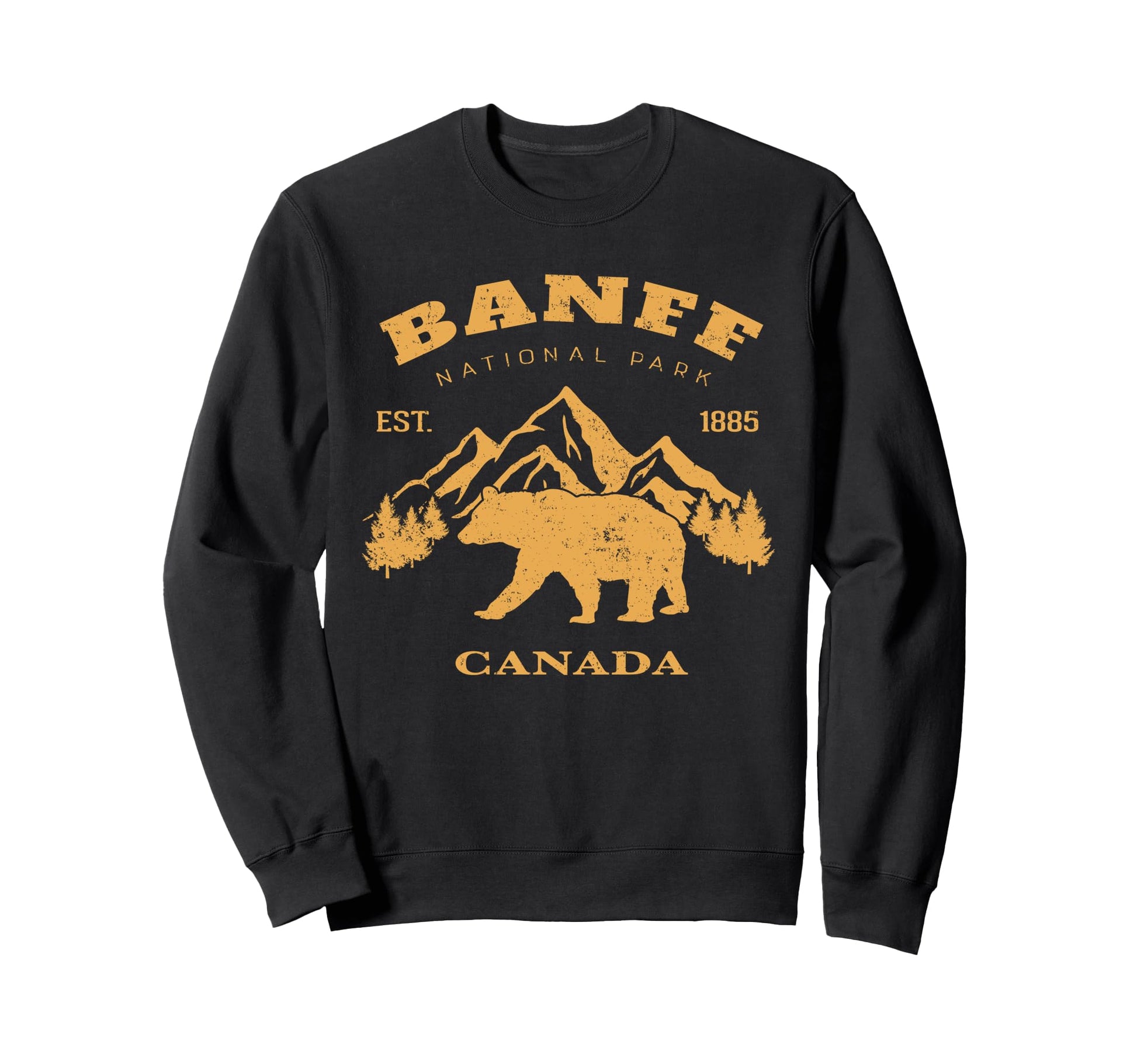 Banff National Park Canada Sweatshirt - Fun Novelty Design Men Women - T-Shirt, Sweatshirt, Hoodie