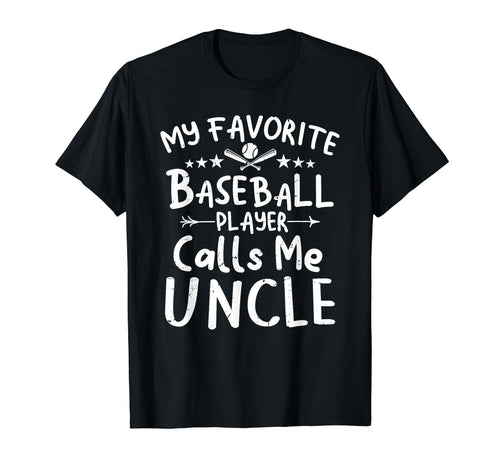 My Favorite Baseball Player Calls Me T-Shirt - Unique Graphic for Adults - T-Shirt, Sweatshirt, Hoodie