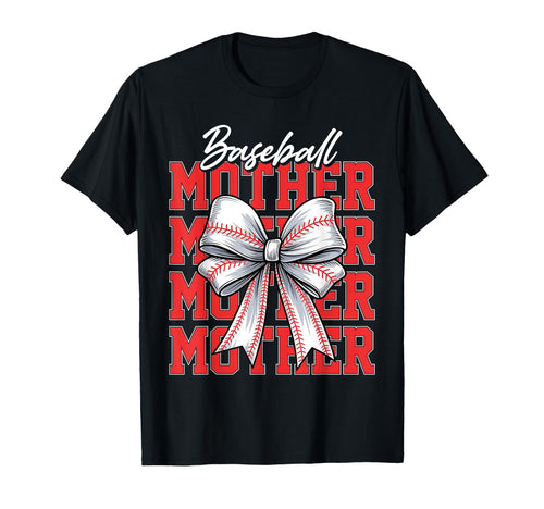 Baseball Mom Mothers Day 2025 Sport T-Shirt - Trendy Graphic for Adults - T-Shirt, Sweatshirt, Hoodie