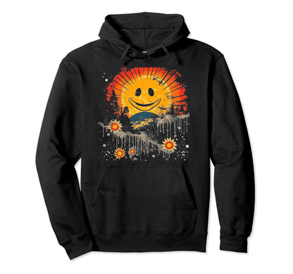 Sun Boho Groovy Sunshine Grunge 14 Hoodie - Casual Everyday Wear Men Women - T-Shirt, Sweatshirt, Hoodie