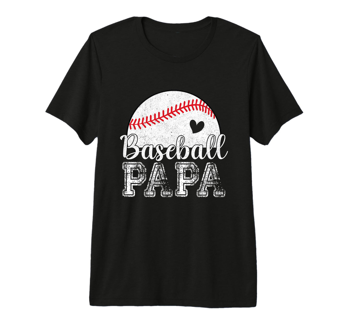 Mens Baseball Papa Gifts Fathers T-Shirt - Fun Novelty Design Men Women - T-Shirt, Sweatshirt, Hoodie