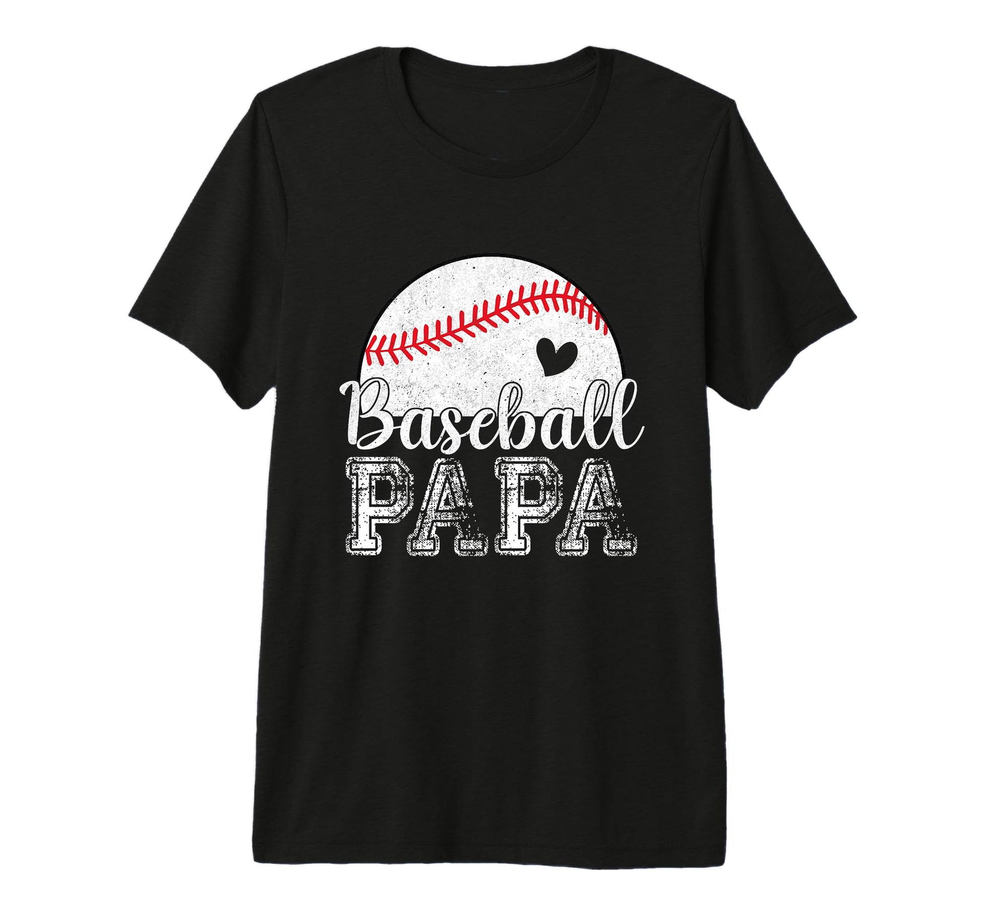 Mens Baseball Papa Gifts Fathers T-Shirt - Fun Novelty Design Men Women - T-Shirt, Sweatshirt, Hoodie