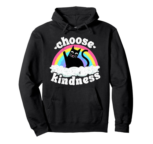 Anti Bullying Rainbow Peace Kind Hoodie - Casual Everyday Wear Unisex - T-Shirt, Sweatshirt, Hoodie