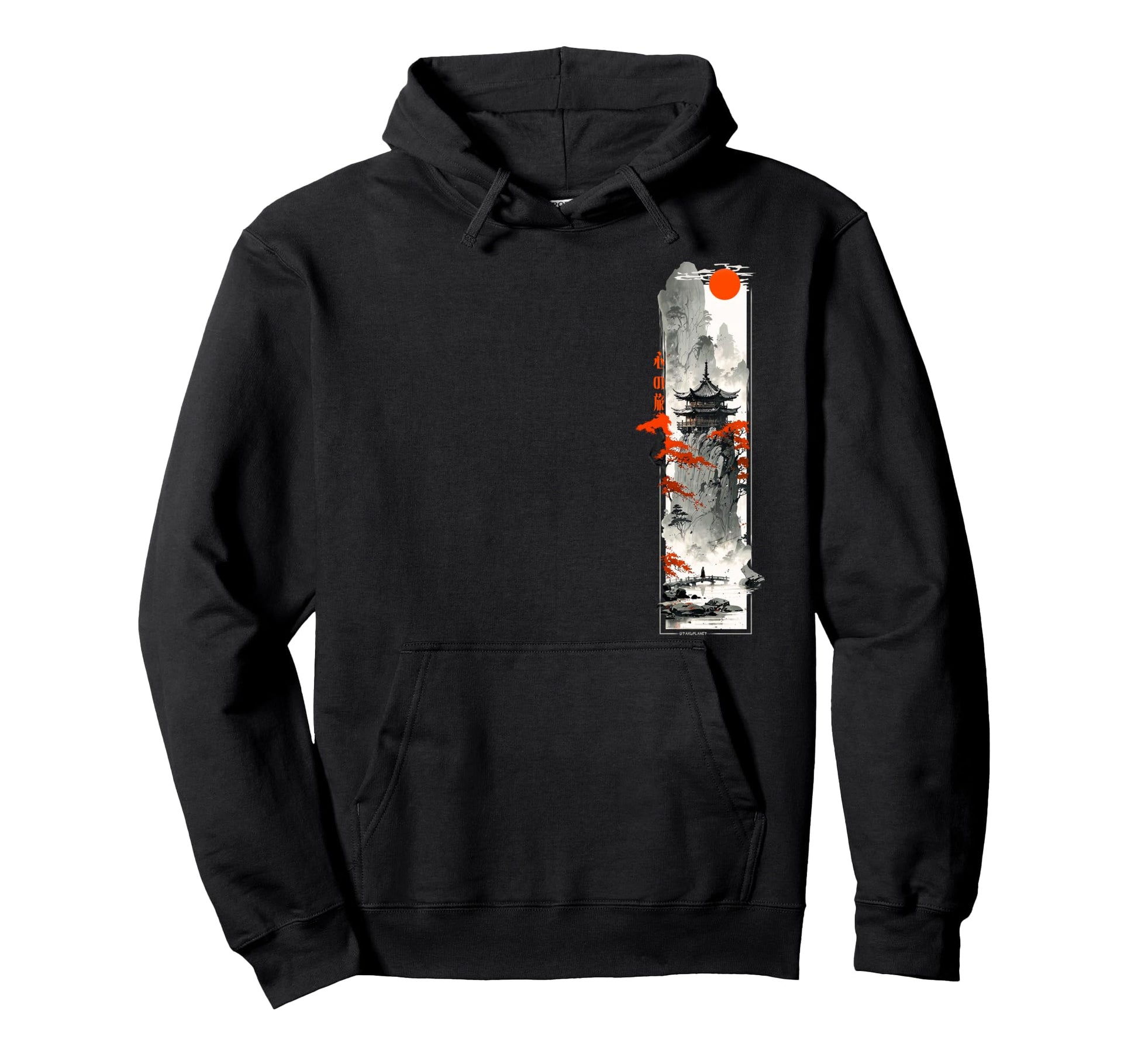 Japanese Heart Journey 80S 90S Hoodie - Fun Novelty Design Unisex - T-Shirt, Sweatshirt, Hoodie