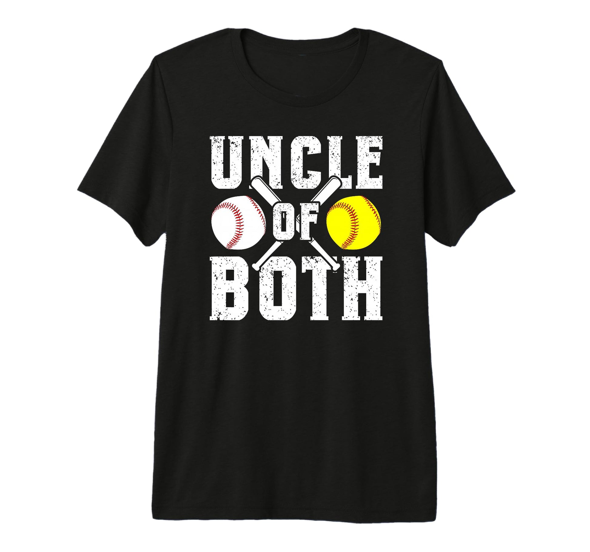 Mens Uncle Both Baseball Softball Uncle T-Shirt - Trendy Graphic Unisex - T-Shirt, Sweatshirt, Hoodie
