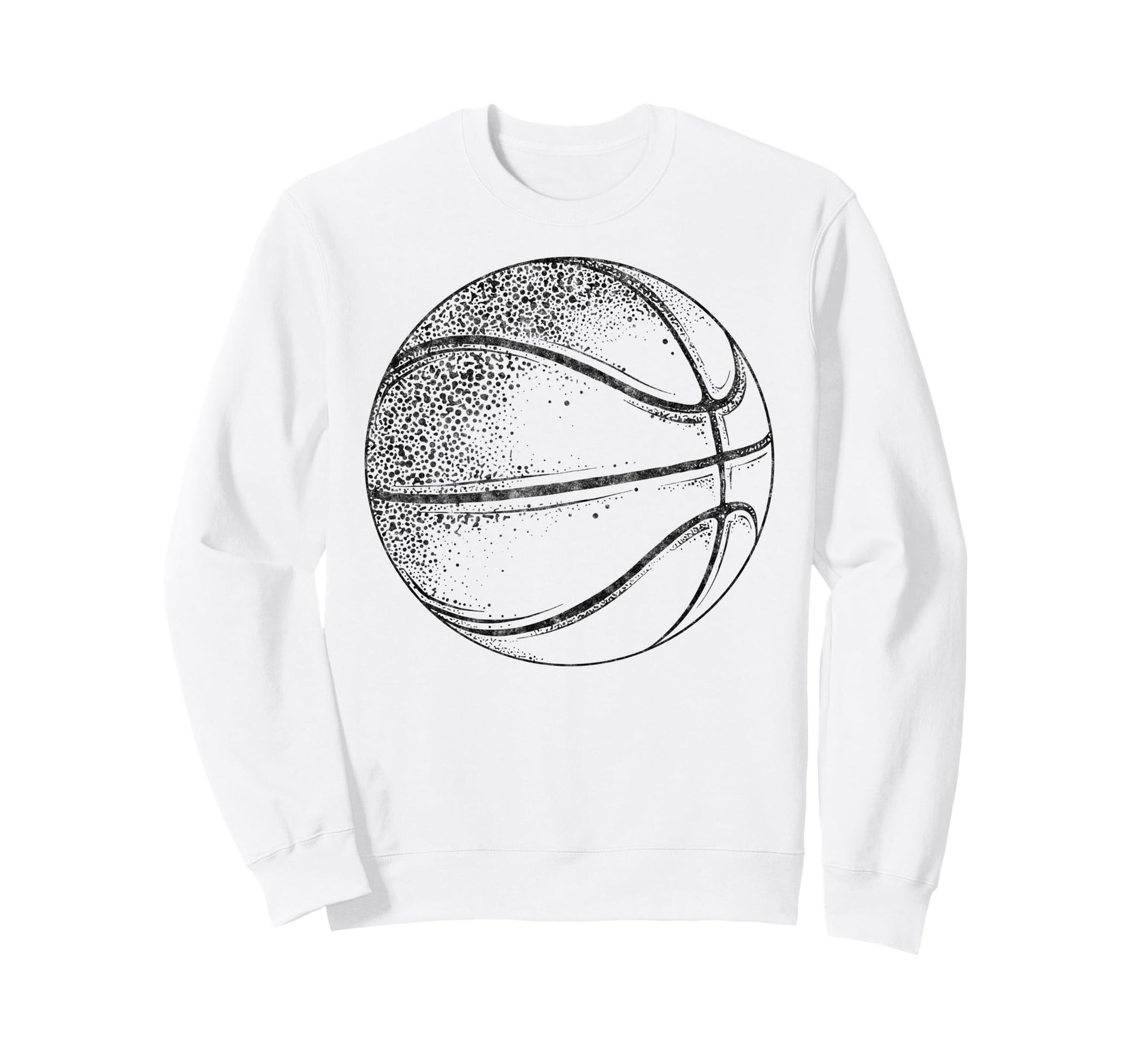 Basketball Ball Player Basketball Sweatshirt - Aesthetic Graphic Men Women - T-Shirt, Sweatshirt, Hoodie