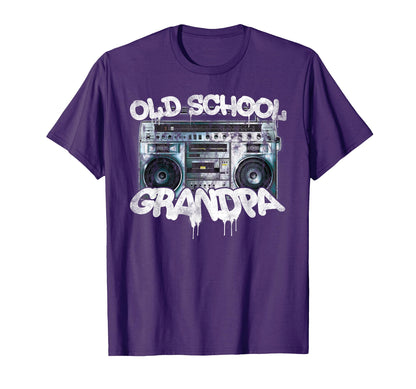 Old School Grandpa Throwback 80S 90S T-Shirt - Aesthetic Graphic Men Women - T-Shirt, Sweatshirt, Hoodie
