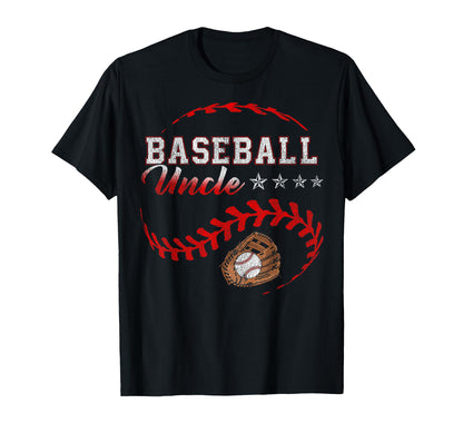 Baseball Uncle Funny Baseball T-Shirt - Casual Everyday Wear for Adults - T-Shirt, Sweatshirt, Hoodie