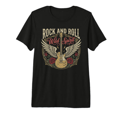 Rock N Roll Electric Guitar Rock Band T-Shirt - Fun Novelty Design Unisex - T-Shirt, Sweatshirt, Hoodie