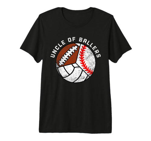 Mens Uncle Ballers Funny Baseball T-Shirt - Streetwear Style Men Women - T-Shirt, Sweatshirt, Hoodie