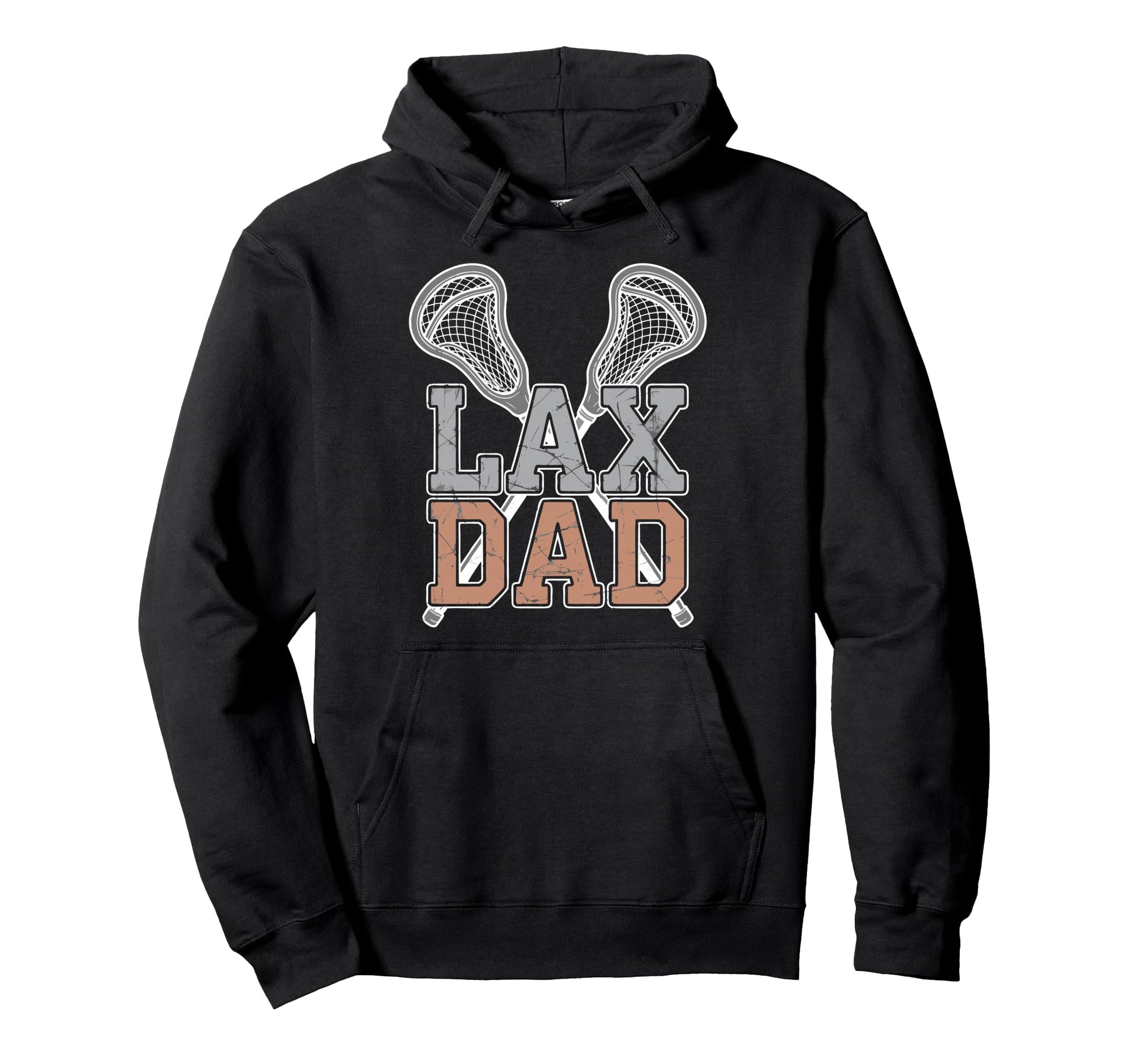 Lacrosse Player Father Lax Dad Hoodie - Graphic Print Unisex - T-Shirt, Sweatshirt, Hoodie