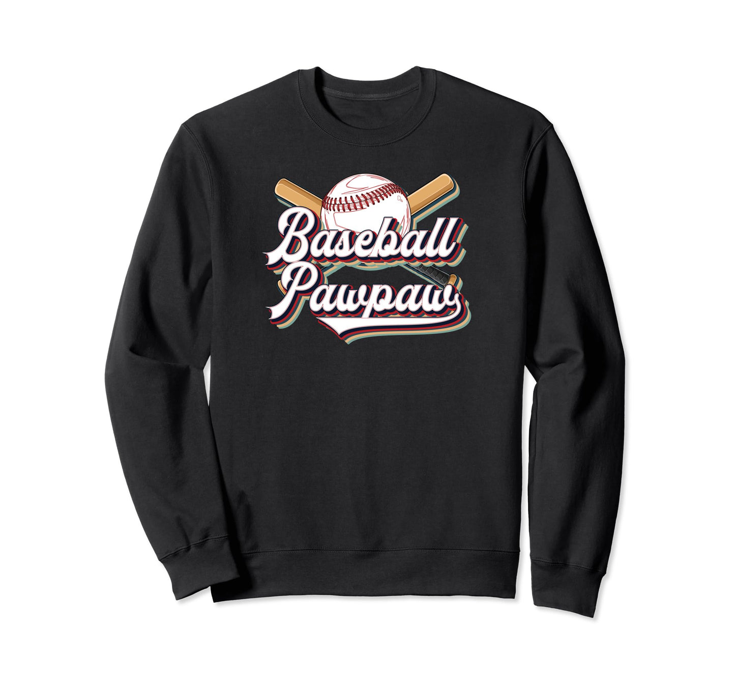 Baseball Pawpaw Grandpa Pawpaw Sweatshirt - Aesthetic Graphic for Adults - T-Shirt, Sweatshirt, Hoodie