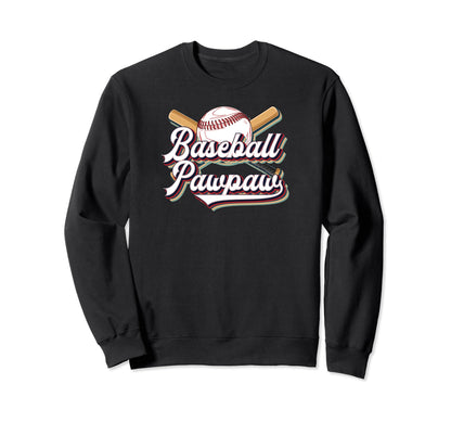 Baseball Pawpaw Grandpa Pawpaw Sweatshirt - Aesthetic Graphic for Adults - T-Shirt, Sweatshirt, Hoodie