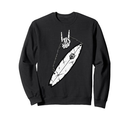 Surf Board Surfing Surfer 90S Alt Sweatshirt - Custom Art Print Men Women - T-Shirt, Sweatshirt, Hoodie