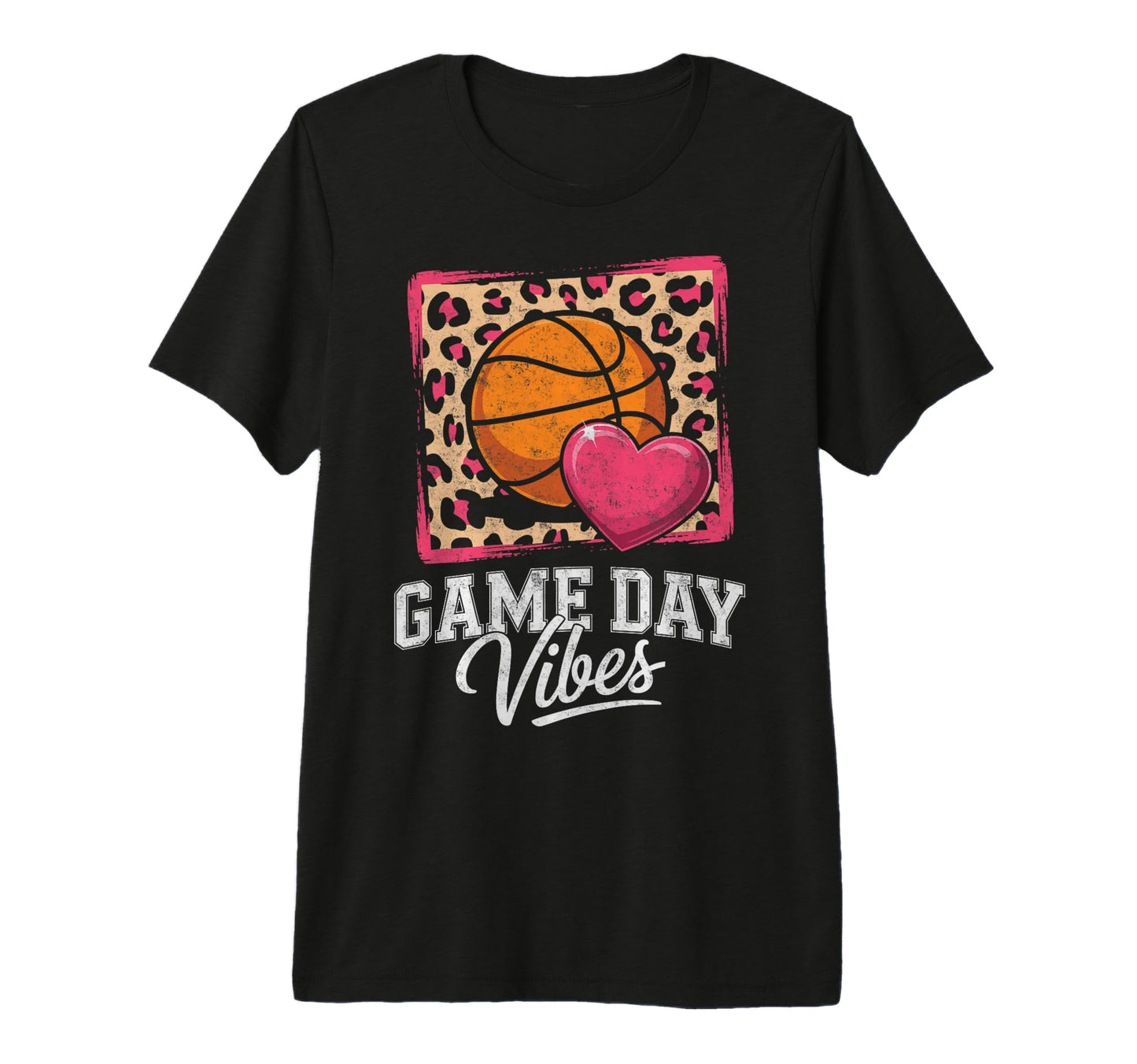 Game Day Vibes Animal Basketball T-Shirt - Novelty Apparel Men Women - T-Shirt, Sweatshirt, Hoodie