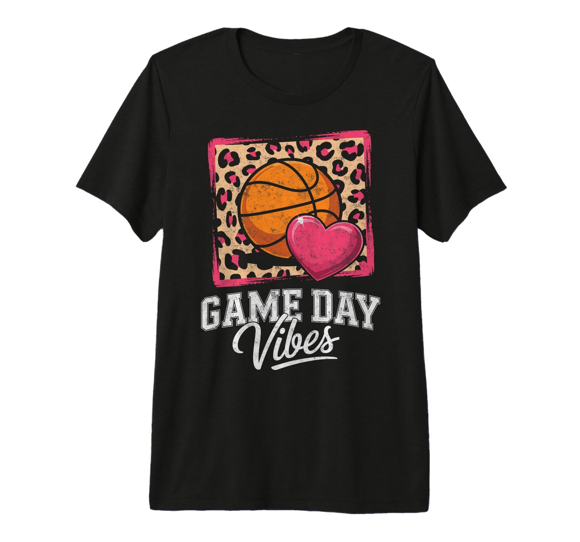 Game Day Vibes Animal Basketball T-Shirt - Novelty Apparel Men Women - T-Shirt, Sweatshirt, Hoodie