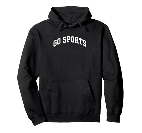 Go Sports Football Mom White Arch Hoodie - Streetwear Style Men Women - T-Shirt, Sweatshirt, Hoodie