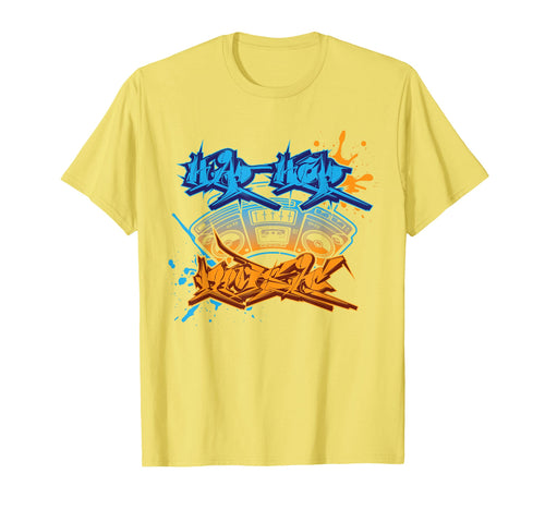 Graffiti 90S Hip Hop Sweatshirt - Minimalist Print Unisex - T-Shirt, Sweatshirt, Hoodie