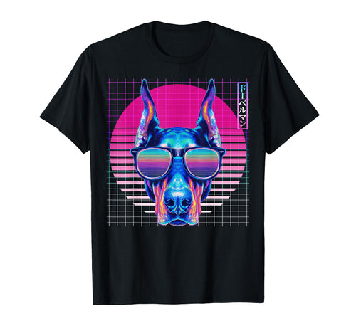 Doberman Sunglasses Dog T-Shirt - Casual Everyday Wear for Adults - T-Shirt, Sweatshirt, Hoodie