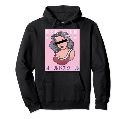 Vaporwave Pin Up Aesthetic Japan Hoodie - Streetwear Style Unisex - T-Shirt, Sweatshirt, Hoodie