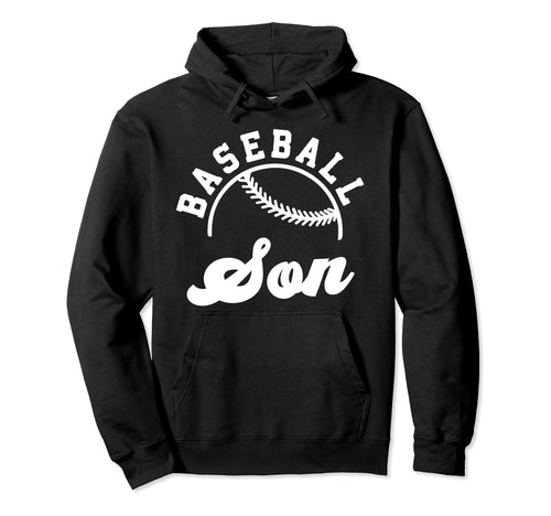 Baseball Son Matching Baseball Team Hoodie - Custom Art Print for Adults - T-Shirt, Sweatshirt, Hoodie