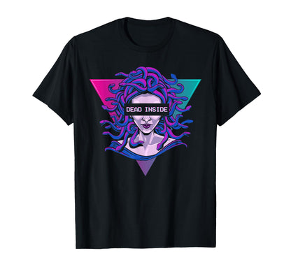Aesthetic Medusa Snake Head Gorgon T-Shirt - Trendy Graphic for Adults - T-Shirt, Sweatshirt, Hoodie