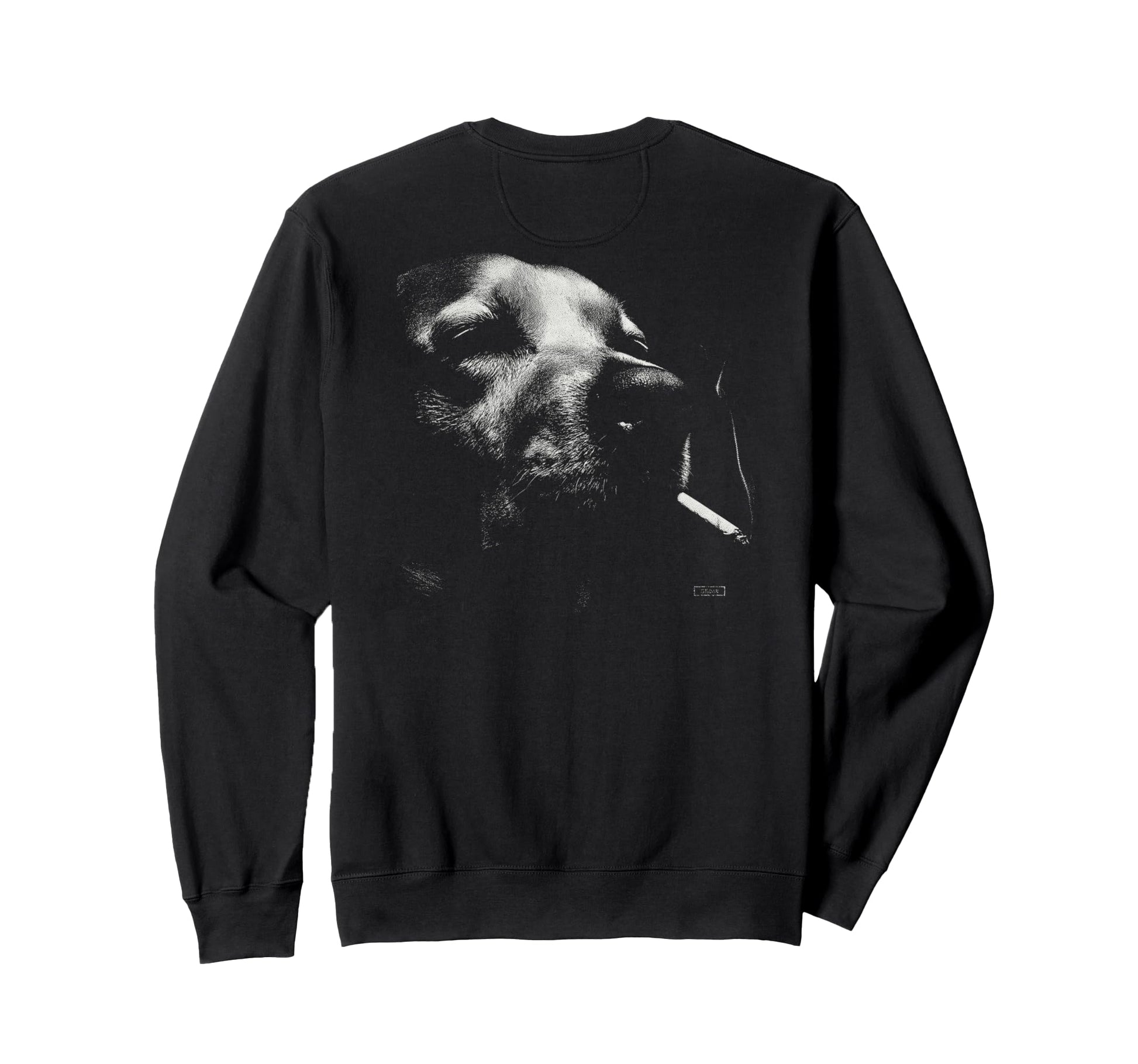 Golden Retriever Smoking Cigarette Sweatshirt - Graphic Print Unisex - T-Shirt, Sweatshirt, Hoodie