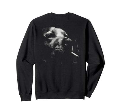 Golden Retriever Smoking Cigarette Sweatshirt - Graphic Print Unisex - T-Shirt, Sweatshirt, Hoodie
