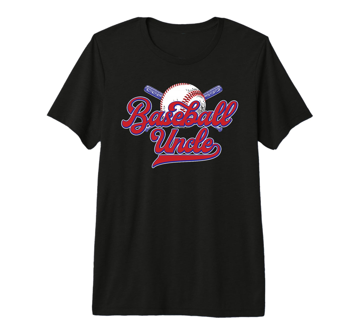 Mens Baseball Uncle Baseball Player T-Shirt - Novelty Apparel for Adults - T-Shirt, Sweatshirt, Hoodie