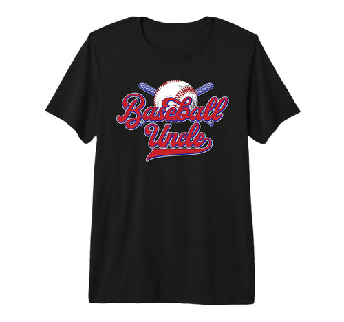 Mens Baseball Uncle Baseball Player T-Shirt - Novelty Apparel for Adults - T-Shirt, Sweatshirt, Hoodie