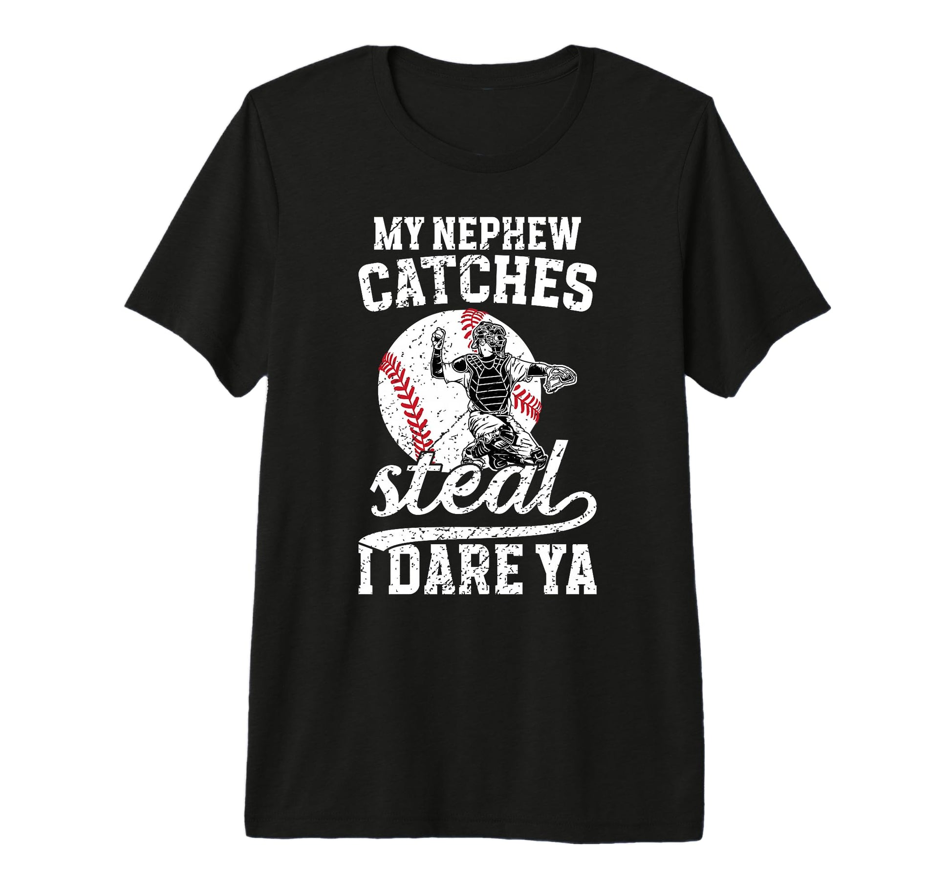 Baseball Catcher Aunt Funny Baseball T-Shirt - Trendy Graphic Unisex - T-Shirt, Sweatshirt, Hoodie